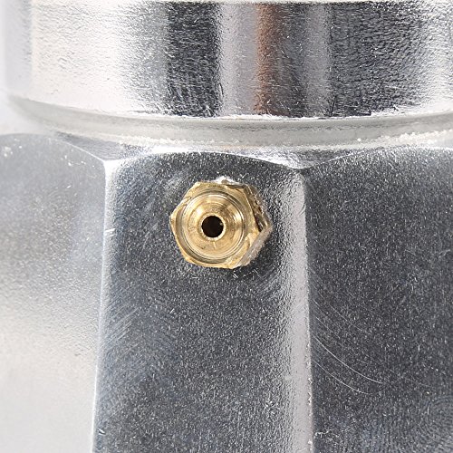 image for fosa 3/6/9/12 Cups Aluminum Italian Type Moka Pot Espresso Coffee Make