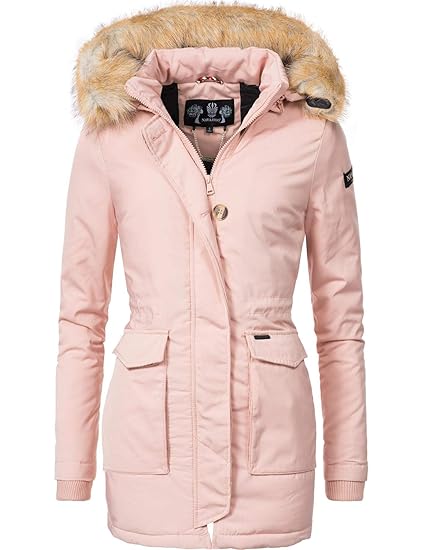 Navahoo Damen Winter-Jacke Winter-Mantel Schneeengel (vegan hergestellt) 13 Farben XS-XXL