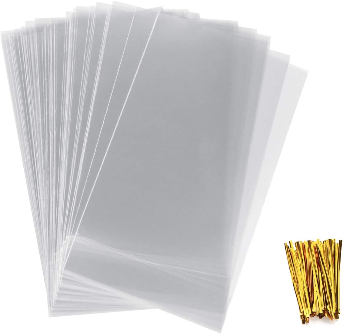 Anstore 100 Clear Cellophane Treat Bags