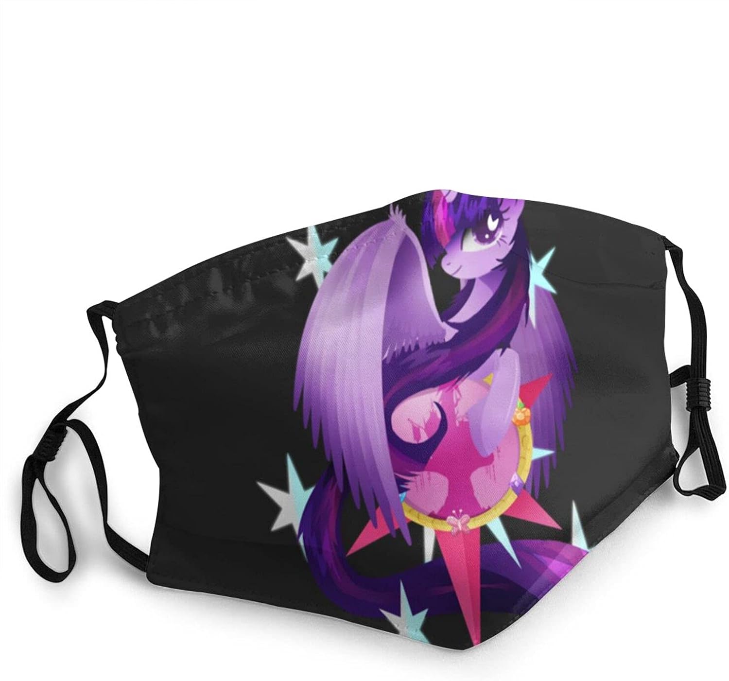 MaskPrincess Twilight Sparkle Face Adjustable DustProof Reusable for