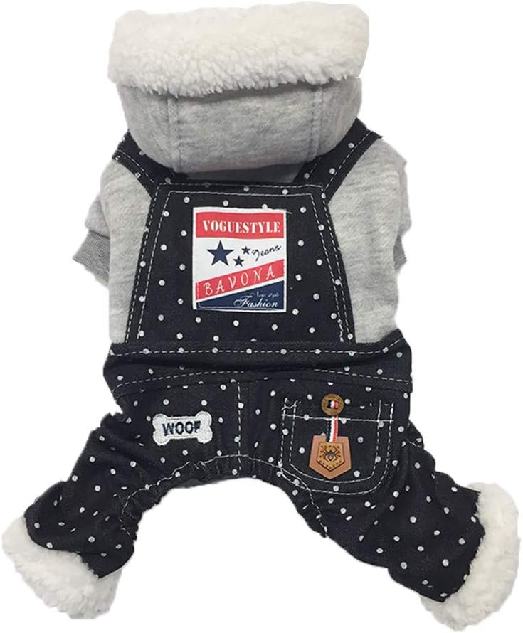 Lookhy Midsummer Madness Pet Clothes Puppy Sweater Cotton Pet Fashion Style,Cat Vest Jacket T-Shirt Clothes,Puppy T-Shirt Winter Soft Warm Costumes Dog Apparel Clothes For Outdoor Walking