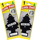 Little Trees Car Air Freshener Black Ice Pack of 2