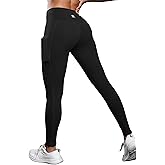 ICTIVE Women Workout Pants with Tummy Control High Waist Tight Fit Yoga Running Pilates Fitness Leggings with Pockets