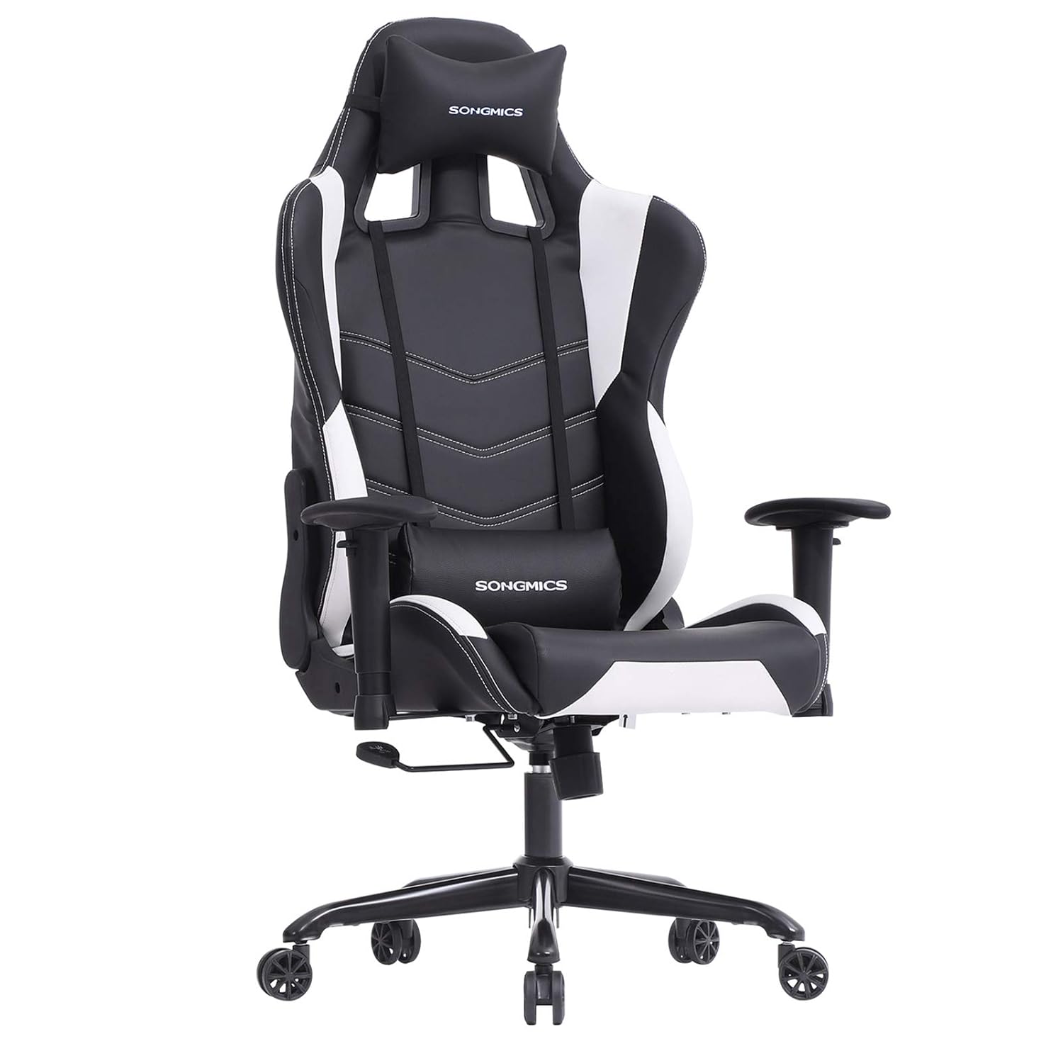 SONGMICS Ergonomic Gaming Chair Racing Swivel Chair Office Computer