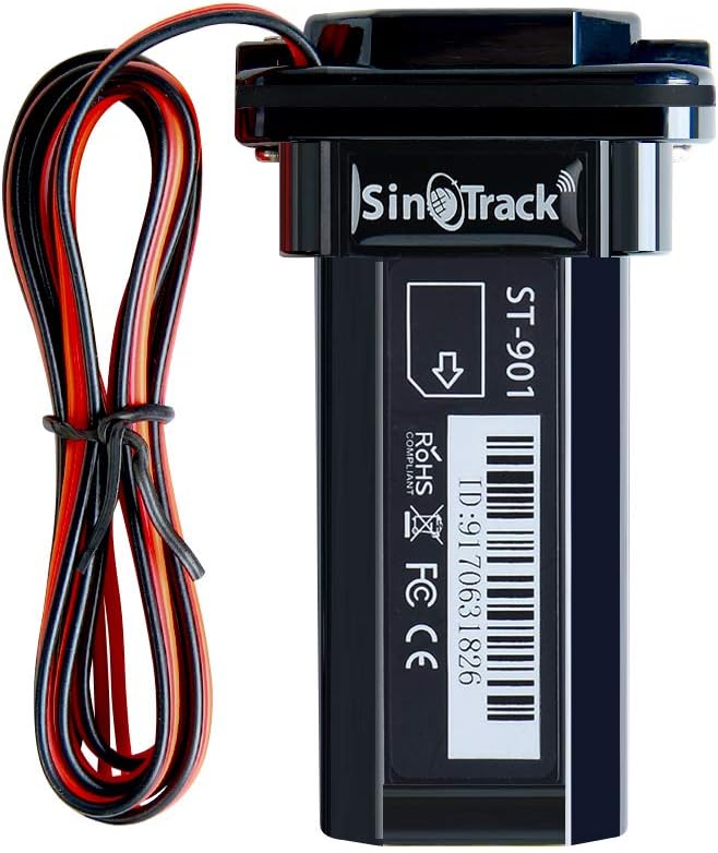 SINOTRACK Vehicle Car GPS Tracker, ST-901 Mini Portable Real-Time