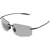 Maui Jim Men's and Women's Breakwall Polarized Rimless Sunglasses