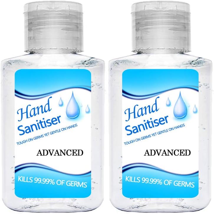 Portable Hand Sanitizer Household Advanced Hydration Cleaning Soap Hand Wash Lotion Cleaner 50mL 100mL 150mL (2PC, 50mL)
