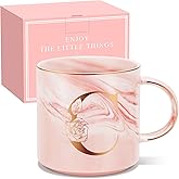 Valentines Day Gifts for Her, Anniversary Birthday Galentines Gifts for Women Mom Grandma Friend Sister Wife Teacher Coworker, Personalized Initial Customized Gift Monogrammed A-Z Coffee Mug 12 OZ(C)