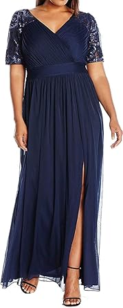 amazon adrianna papell long dresses