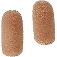 Compete Audio CM212 Mini Lavalier (tiny!) Foam Microphone Windscreens (Microphone Covers) Tan 2-Pack For Countryman E6 and other Headset/Lapel Mics
