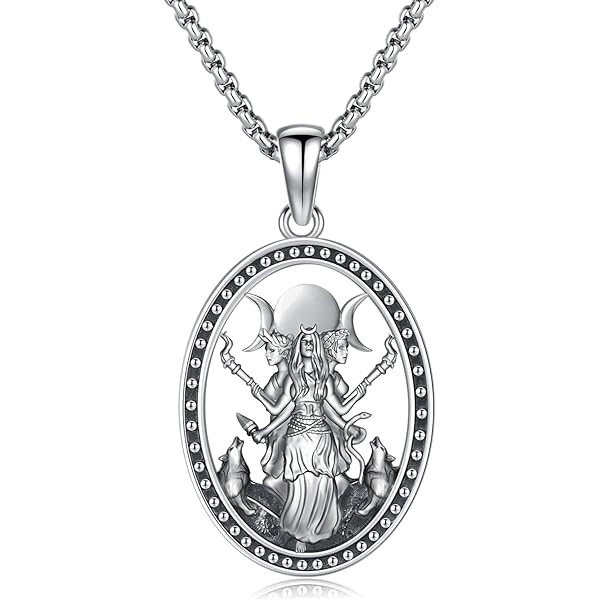 Collana Sigillo Di Lilith - Gioiello Gotico In Acciaio Inox - Foto 10