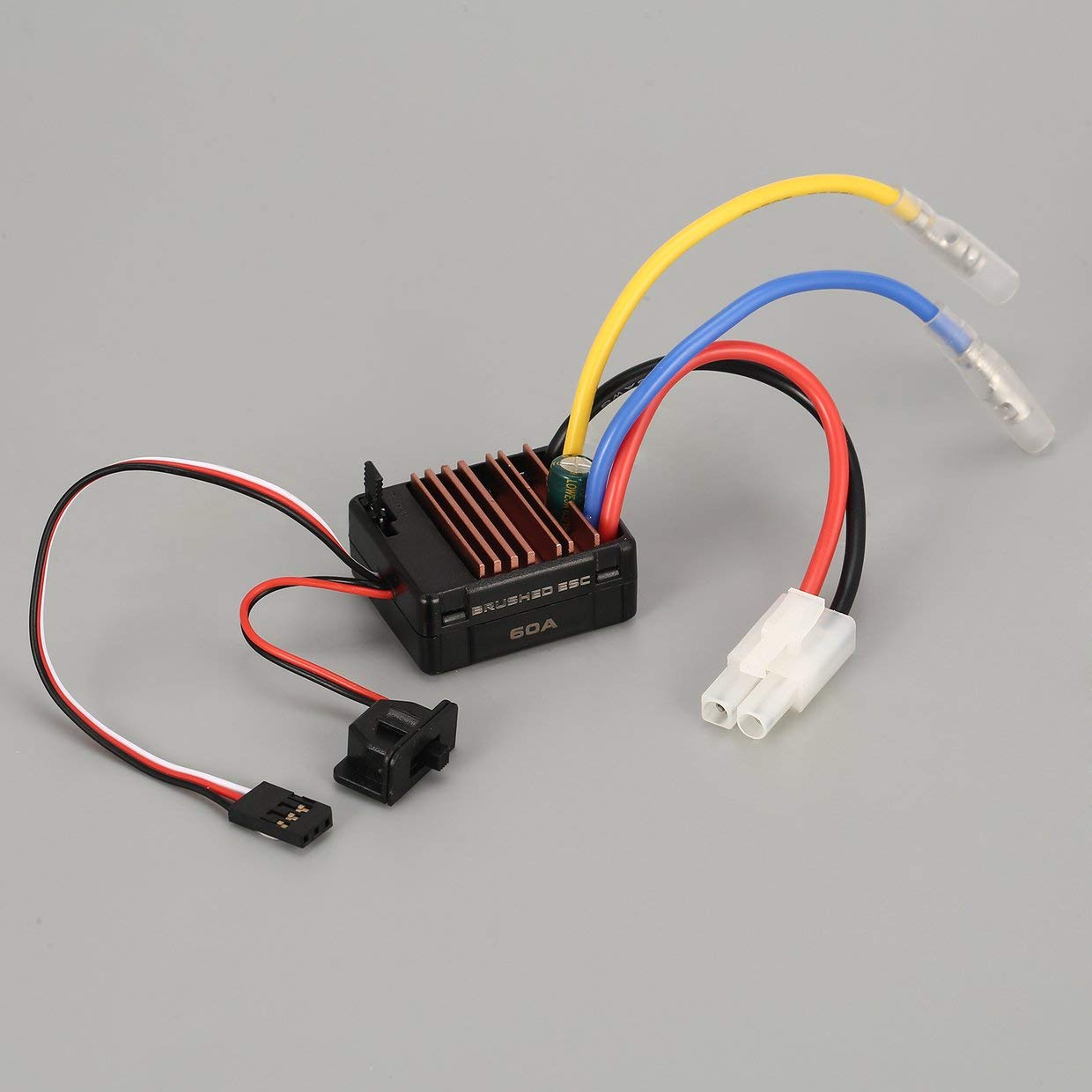 MXECO Surpass Hobby 550 27T Brushed Motor 60A ESC with 5V/2A BEC for
