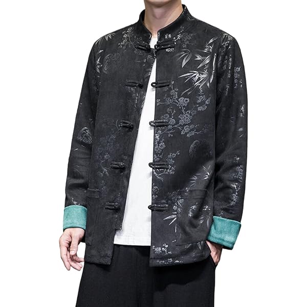 Spring and Autumn Chinese style retro buckle Tang suit young