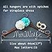 Personalized Bridal Dress Hanger Bridal Shower Gift, Custom Rustic Wedding Hanger, Bride Bridesmaid Maid of Honor Name Hanger
