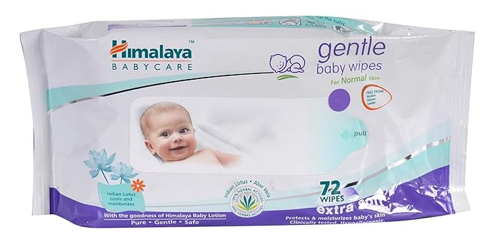 himalaya gentle baby wipes 72 pcs price
