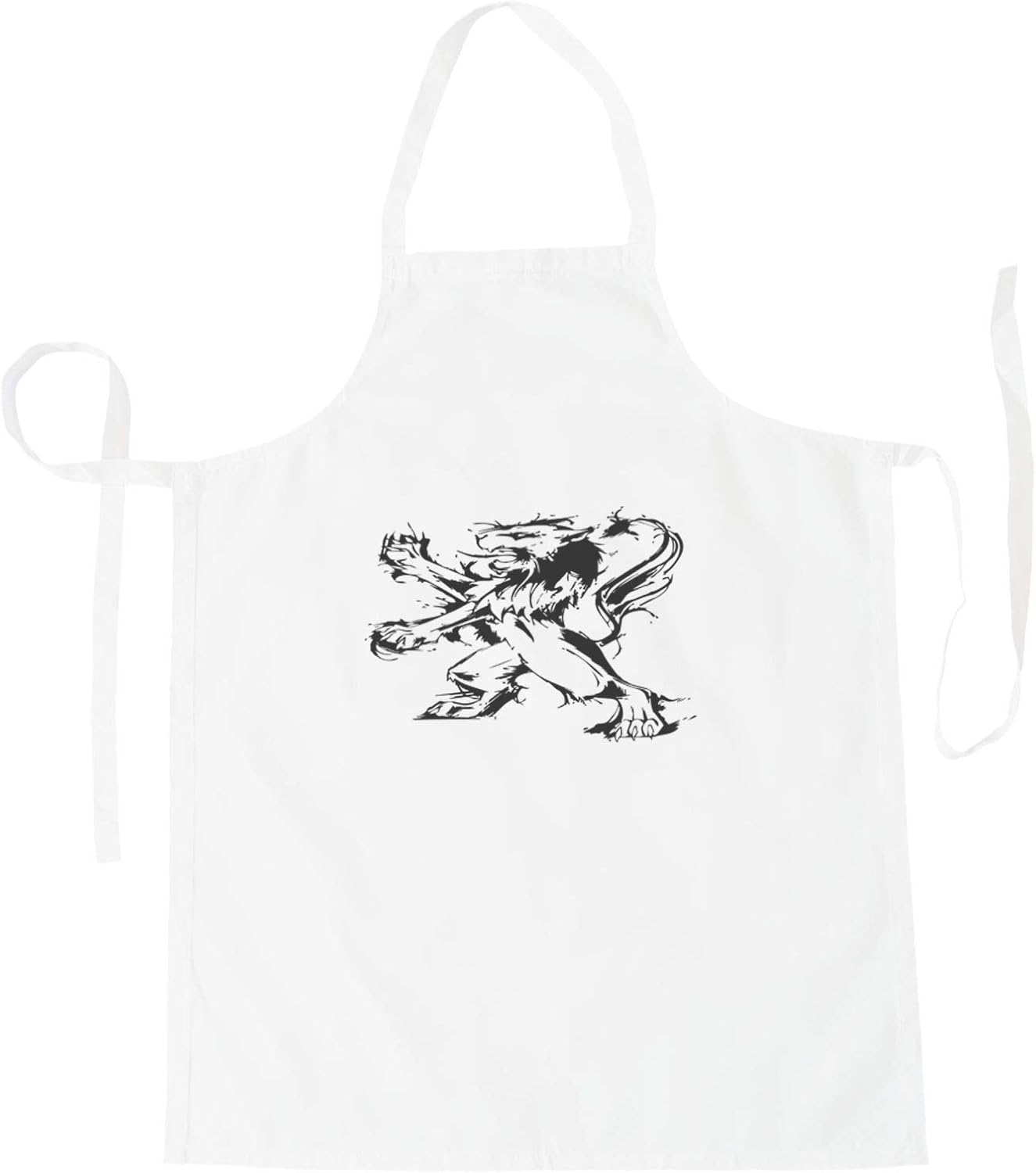 Amazon Innoglen ファイティング ライオン ハンド ドローン エプロン Ee4b エプロン オンライン通販