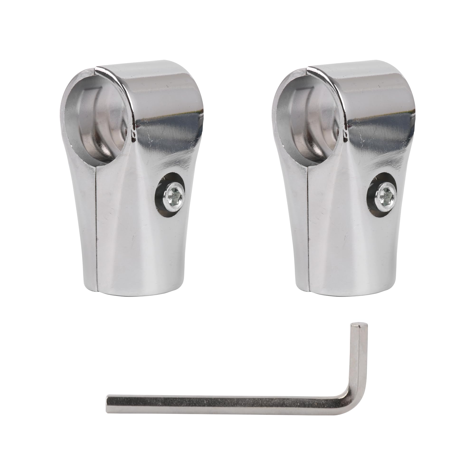 Mxfans 2pcs 32mm ID Display Rack Clamp Fittings Scaffold Composite Tube Connector 2 Way