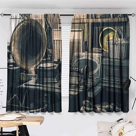 Amazon Com Waynekeysl Insulated Window Rod Pocket Curtain Panels