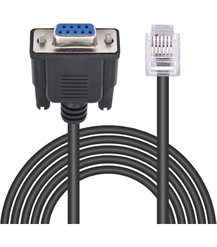 Amazon.com: LIANSHU RS232 DB9Pin Female to RJ11 RJ12 6P6C LAN