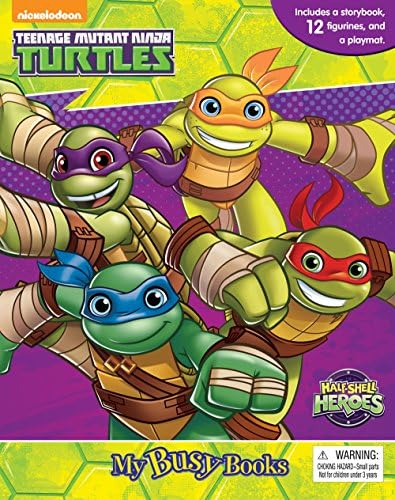 Teenage Mutant Ninja Turtles Half Shell Heroes Busy Book