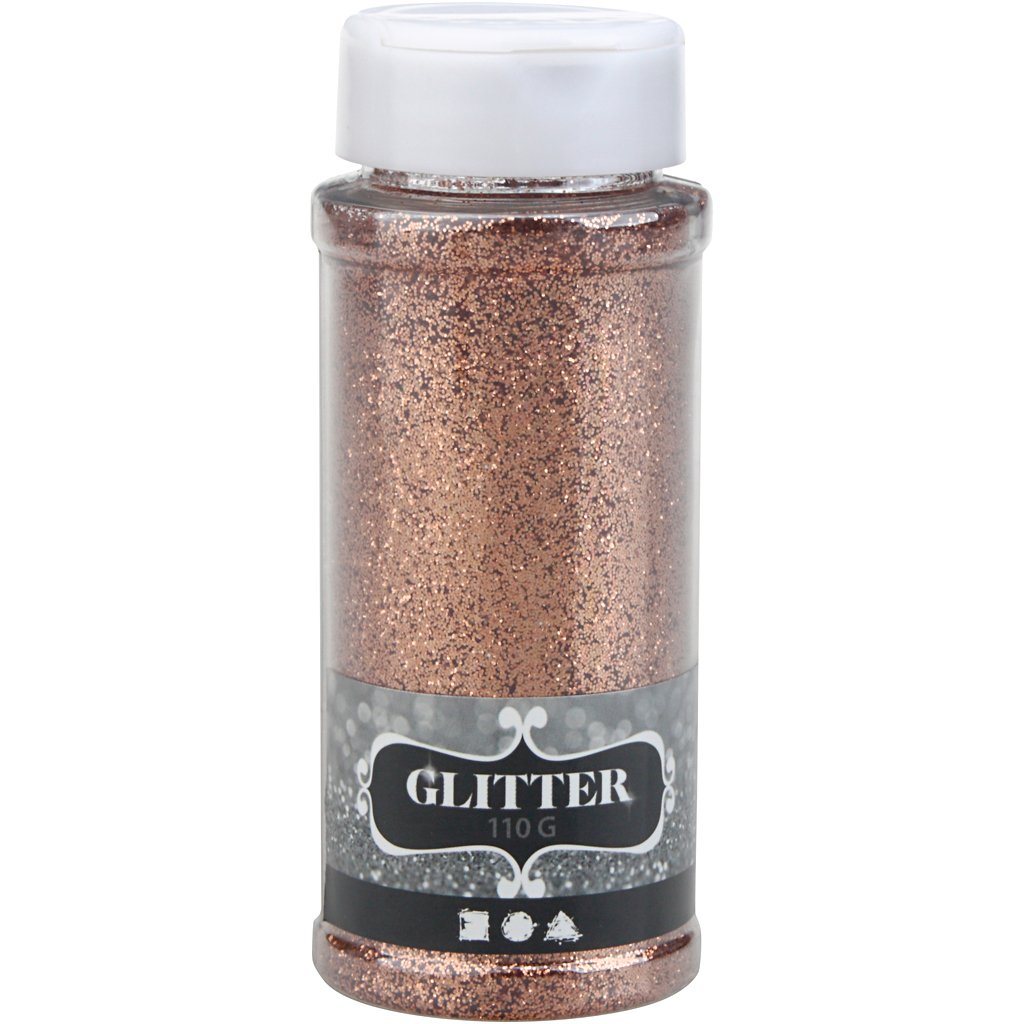 Glitter, copper, 110g