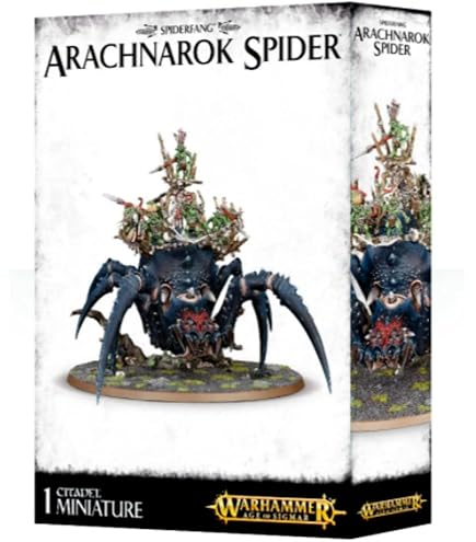 Games Workshop Warhammer Age Of Sigmar – Gloomspite Gitz Squigboss Con Gnasha-squig, Miniatura Sin Pintar, Requiere Montaje, Héroe Pastor De Squigs, Ideal Para Ejércitos Gitz