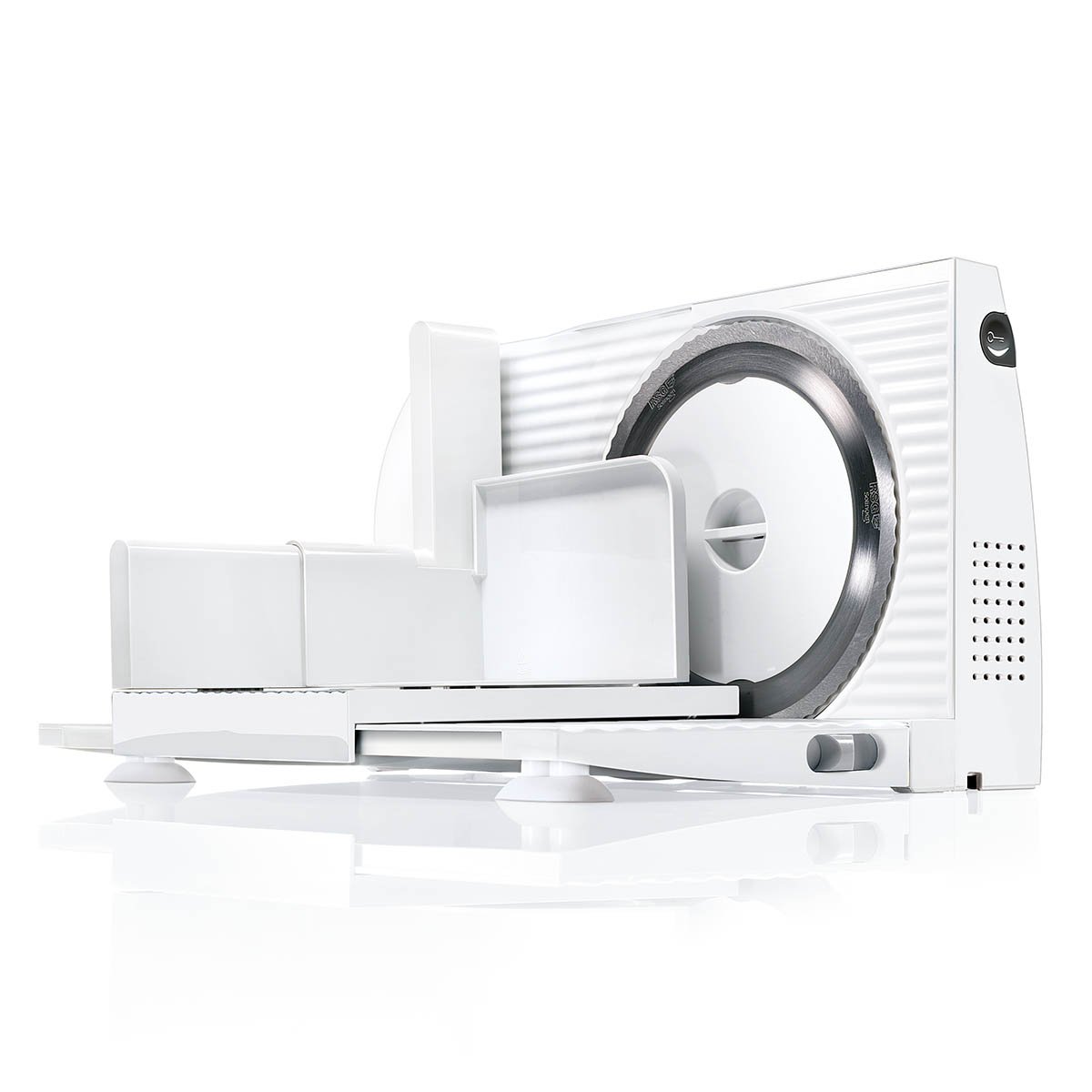 Bosch MASW Eléctrico W De plástico Color blanco rebanadora Cortafiambres De plástico