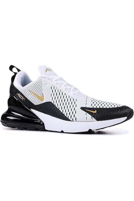 nike air max 270 black and gold mens