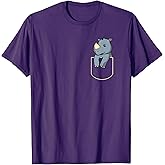 Funny Rhino Pocket Gift Rhino Pocket T-Shirt