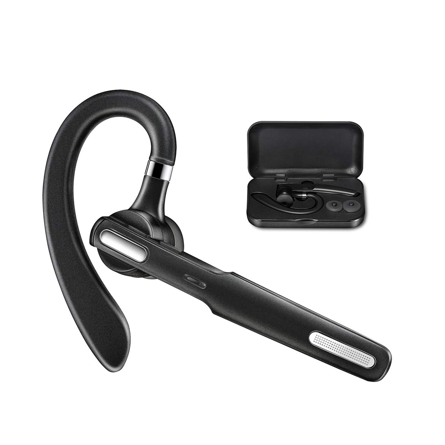 Auriculares Bluetooth Headset Inalambrico Bluetooth Earpiece V4.1 8-10 Horas Talktime Stereo Cancelacion De Ruido Mic Co