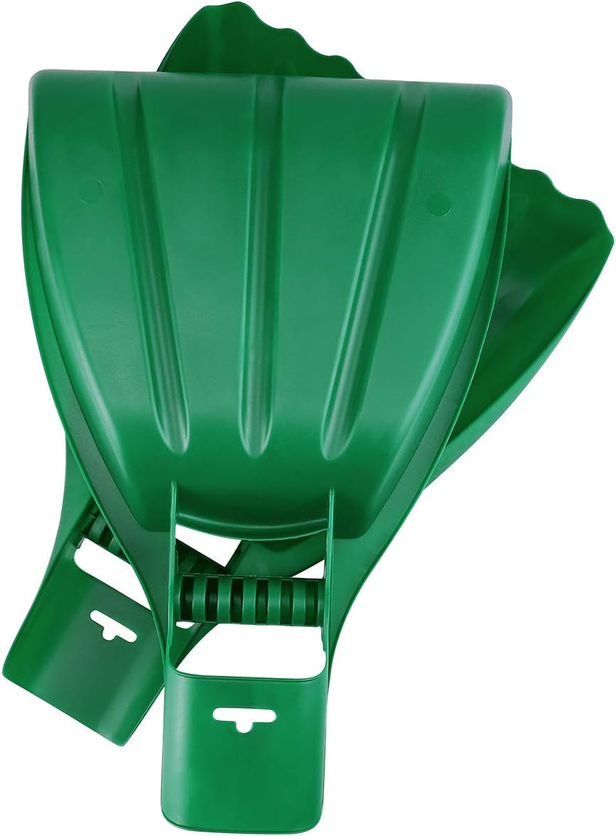 Large Leaf Scoops and Hand Rake Claw, Ergonomic Hand Held Garden Rake Grabbers for Picking up Leaves, Grass Clippings and Lawn Debris : Garden & Outdoor