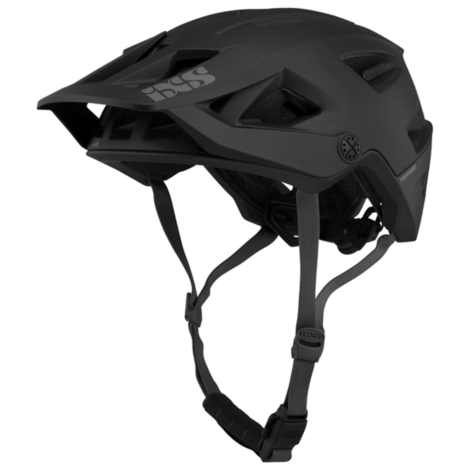 IXS Trigger AM Unisex Adult MTB Helmet, Black (Black), ML (58-62cm)