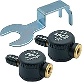 TST 507 Tire Pressure Monitoring System, 2 Flow Thru Sensors for Metal Valve Stems by Truck System Technologies, TPMS for Car