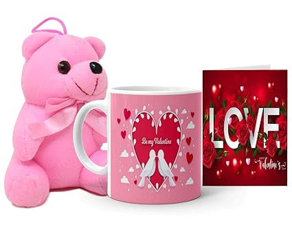 small teddy bear for valentine's day