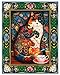 TOCARE Abstract Cat Diamond Painting Kits for Adults, Cup Cat Diamond Art Kits for Adults 16x20Inch,Full Drill Diamond Painting Kits Animals