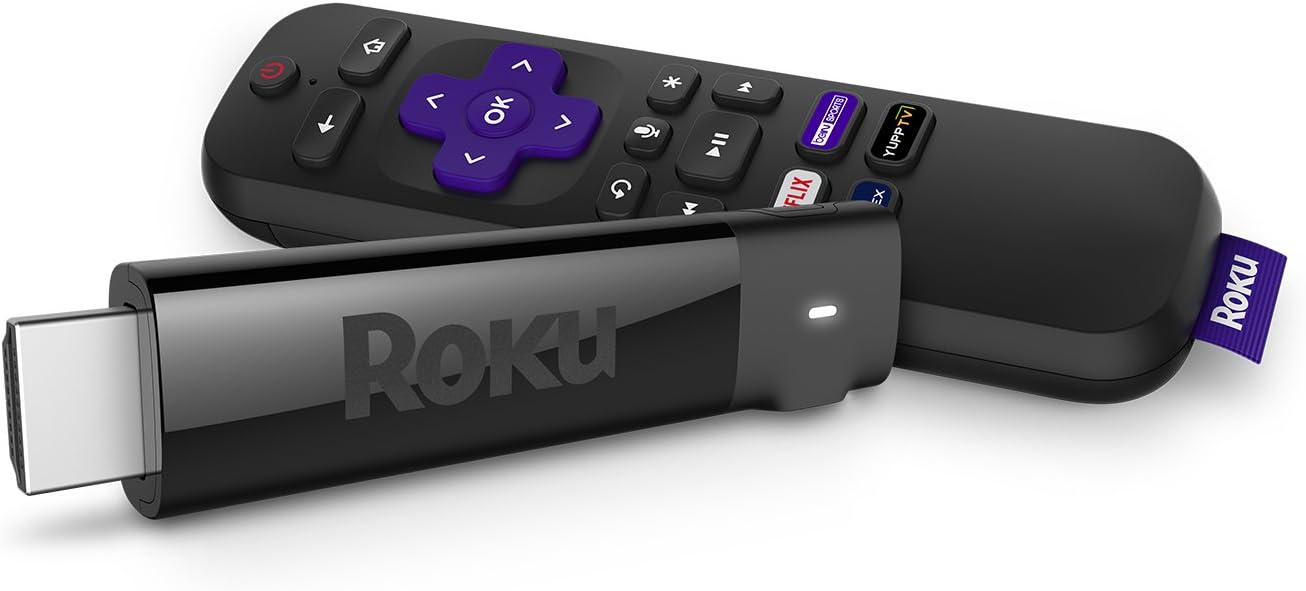 Roku Streaming Stick+ Appareil de diffusion HD/4K/HDR avec