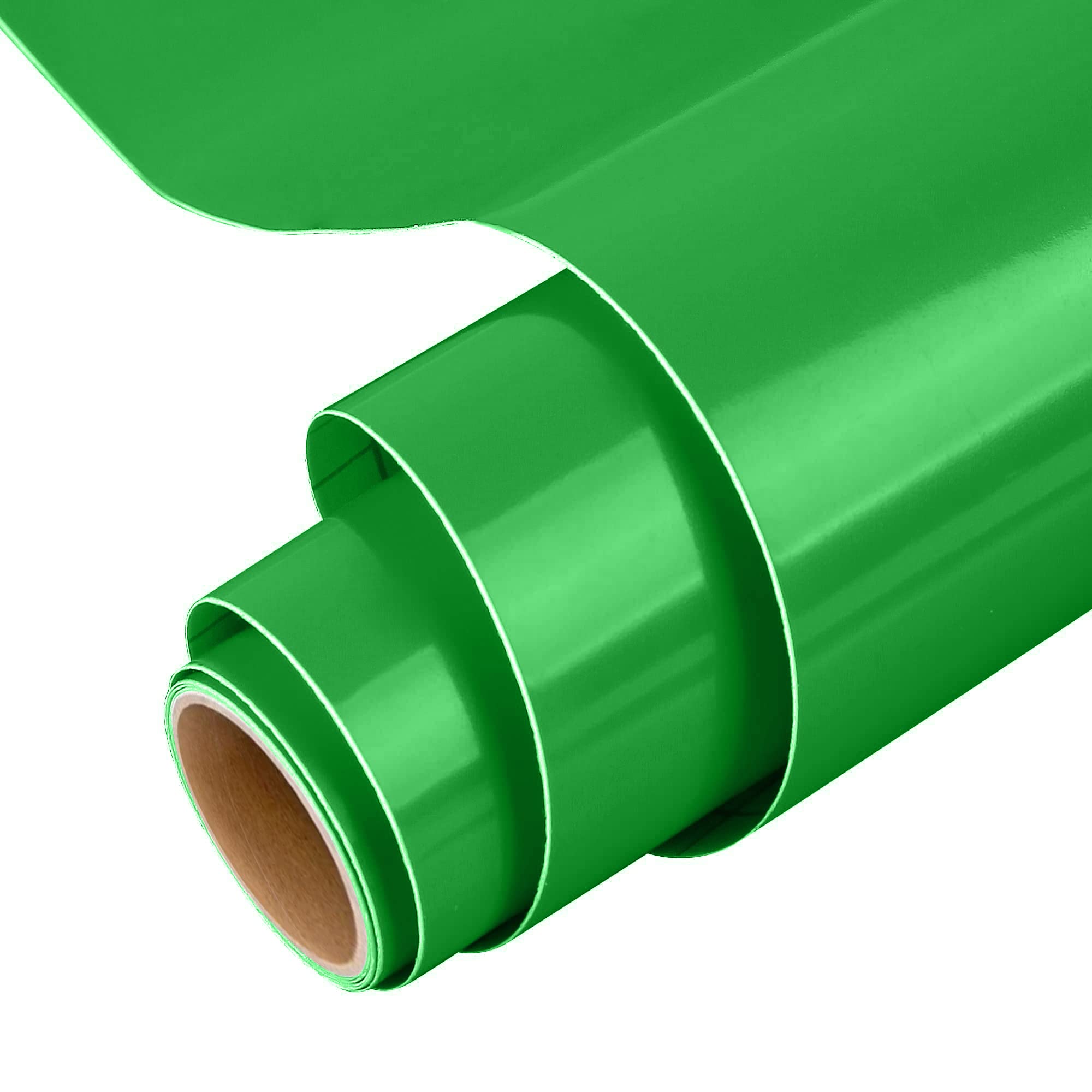 IModeur Green Permanent Vinyl for Cricut, 12" x 5 Ft Permanent Vinyl Roll for Cricut, Silhouette & Cameo, Vinyl for Mug, Cup, Window & Home Decal, and other DIY projects
