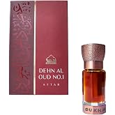 Dukhni Dehn Al Oud Attar 6ml Arabian Oud Perfume Oil | Islamic Gifts | Arabian Oud Perfume oil for Men &amp; Women | Premium, Non-Alcoholic Long Lasting Pure Oudh Perfume| Premium Gift For Women &amp; Men