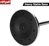 niffgaff Stainless Steel Freestanding Toilet Roll Holder, Anti Rust Design view 5