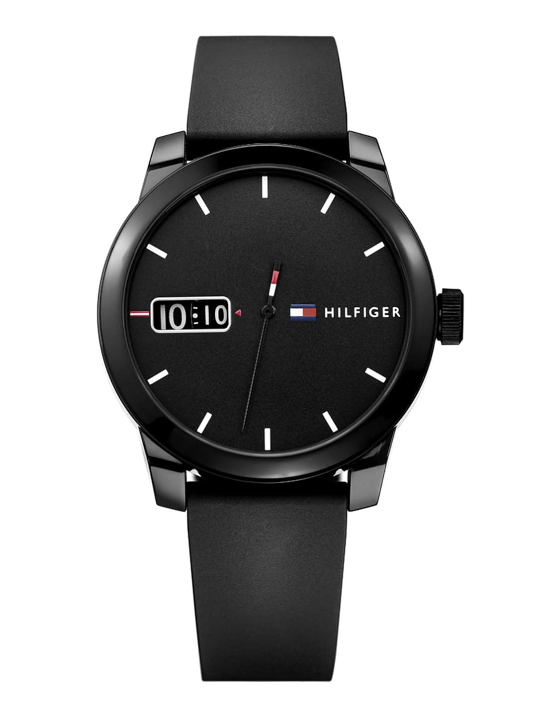 tommy hilfiger black polo