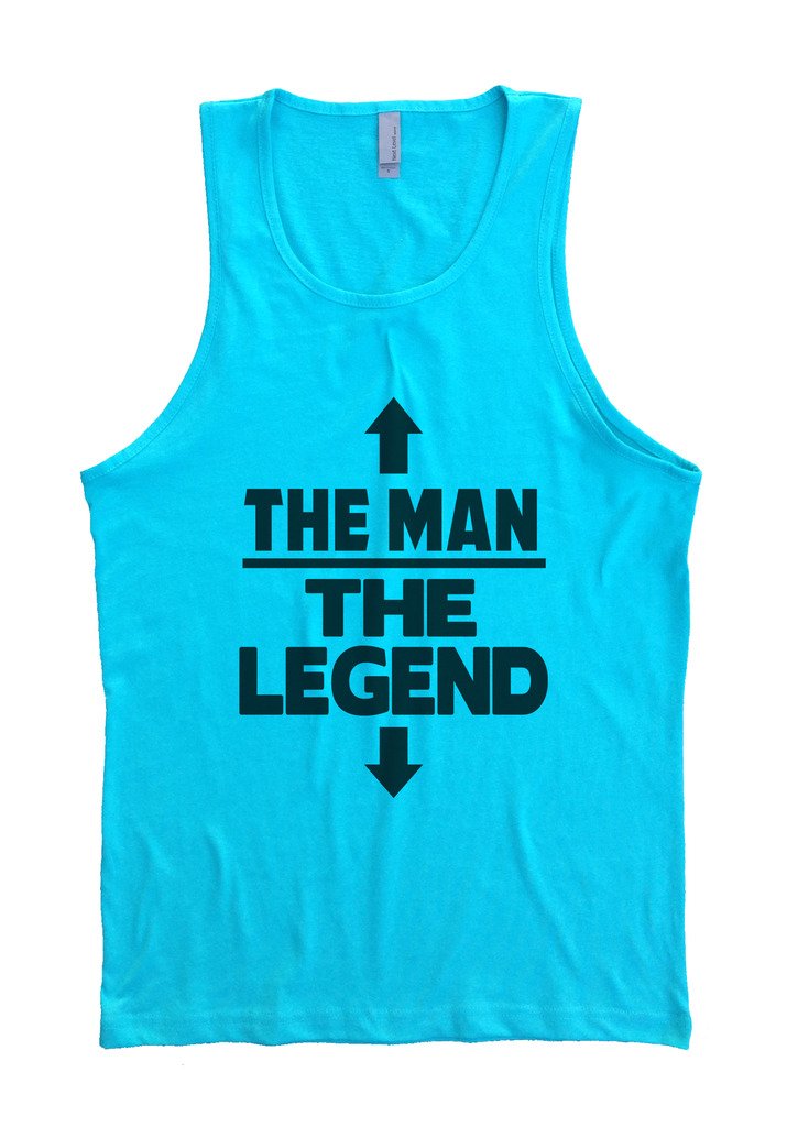 The Man The Legend Funny Workout Gym Running T Shirt