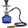 Mya QT 14" CAGED HOOKAH SHISHA SET SINGLE HOSE DURABLE LONG LASTING SMOOTH SMOKE