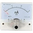 YXQ 0-30mA Analog Current Panel 85C1 Amp Ammeter Gauge Meter 2.5 Accuracy for Auto Circuit Measurement Tester (DC 30mA)