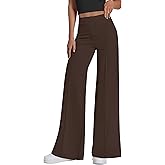 PRETTYGARDEN Women's Wide Leg Palazzo Pants 2026 Dressy Casual Lounge Workout Sweatpants High Waisted Trousers