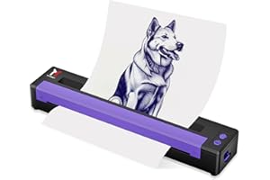 TATOPRT P19 Upgraded Tattoo Stencil Printer, Wireless Thermal Bluetooth Portable Temporary Tattoo Transfer Printer Machine Kit for Tattoo Artists & Beginners
