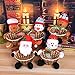 Storage Box, MatureGirl Clearance Sale! Christmas Candy Storage Basket Decoration Santa Claus Storage Basket Gift (Gingerbread Man)
