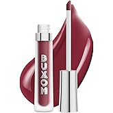 BUXOM Full-On Plumping Lip Cream, Hydrating Lip Plumper Gloss with Peptides & Hyaluronic Acid, High-Shine Tinted Formula for Fuller, Softer Lips, Cruelty-Free