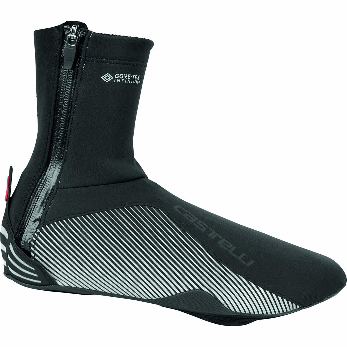 CASTELLI Damen Dinamica Shoecover Radsport-Überschuhe, Schwarz, L