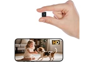 CAMGYEUM Upgraded 2K Mini Hidden Surveillance Camera, Home or Office Spy Camera, with Night Vision and Motion Detection, APP-Controlled WiFi Indoor Security Camera, Motion Sensing, Wireless Remote Viewing