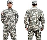 Camouflage Military Battle Dress Uniform Set, Coat
